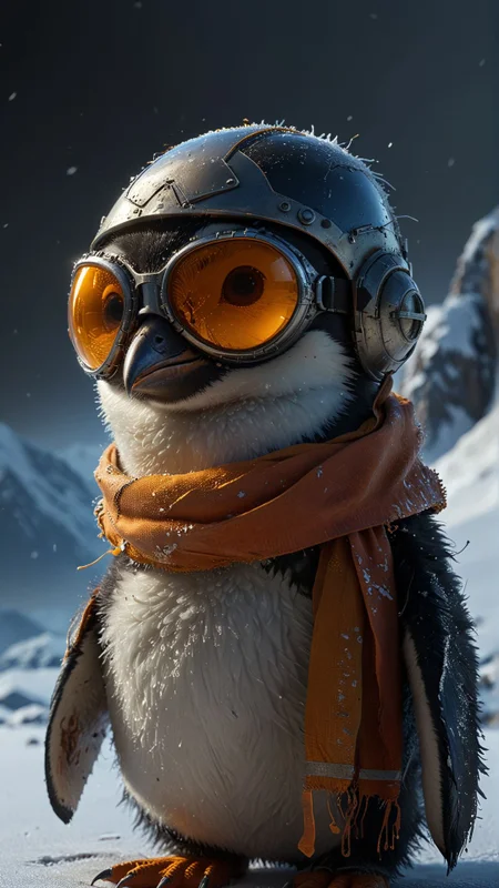 Adorable baby penguin sporting a tiny aviator hat, oversized goggles, and a flight scarf, posing amidst snow-capped mountains during the golden hour, captured with impeccable detail under studio lighting. (Horror, blood, dark:1.5),( Movie Artwork, Cinematic:1.3)
award winning artwork,
many details, extreme detailed, full of details,
Wide range of colors., Dramatic,Dynamic,Cinematic,Sharp details
Insane quality. Insane resolution. Insane details. Masterpiece. 32k resolution.
<lora:add-detail-xl:0.85> <lora:sss:0.8>sss, translucent, subsurface scattering
<lora:MJ52:0.25>
<lora:ral-pxlprtcl:0.25> ral-pxlprtcl
<lora:xl_more_art-full_v1:0.25>
<lora:zavy-cntrst-sdxl:0.3> dark, chiaroscuro, low-key