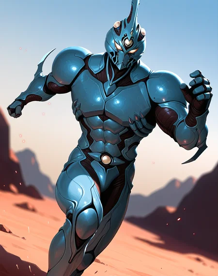 perfect depth of field shot, masterpiece, beautiful, sharp focus, crisp details,
<lora:Guyver_(Guyver)_(Illustrious)_(AD):1> Guyver, bioboosted armor,
exterior, science fiction, high science fiction, action anime style background,
dynamic action, dynamic perspective, dutch angle, bent knee, cowboy shot,
male focus, perfect proportions, abs, impressive physique, gradient style anime coloring, strong, handsome facial features, imposing presence, ((colored body, fighting scene, solo, ):1.5), hyper muscular,
EZRealPONYXL, zPDXL, Smooth Quality, lazynsfw,
