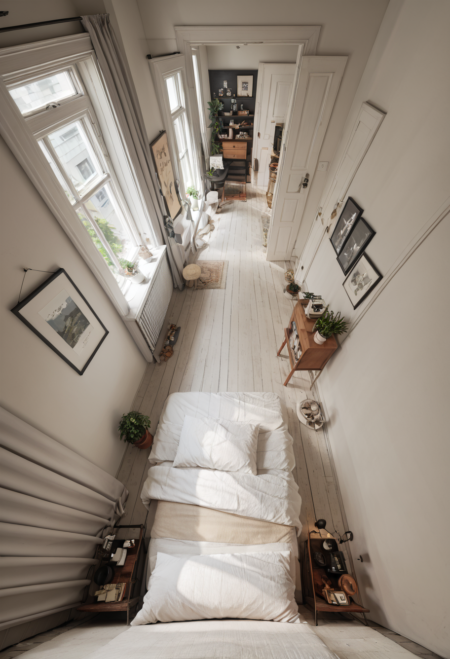 ,ruanyi1129,(from above:1.2),bedroom,door,<lora:1129 bedroom_v1_pony:0.8>, score_9, score_8_up, score_7_up, score_6_up, score_9, score_8_up, score_7_up, score_6_up source_anime, blush, 1girl, seduce smile, perfect body , natural huge breasts