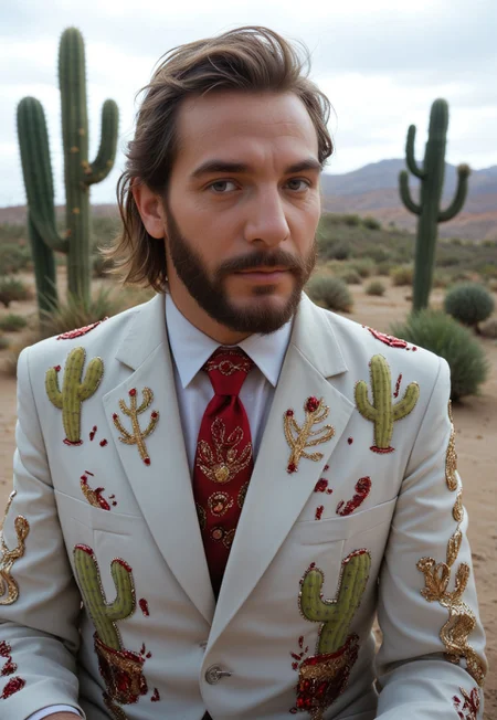 score_9, score_8_up, score_7_up, score_6_up, Stable_Yogis_PDXL_Positives,  realism, 1boy, long beard , playing banjo, nudie suit(white, rhinestones, elaborate, reflective, cactus:1.3)

