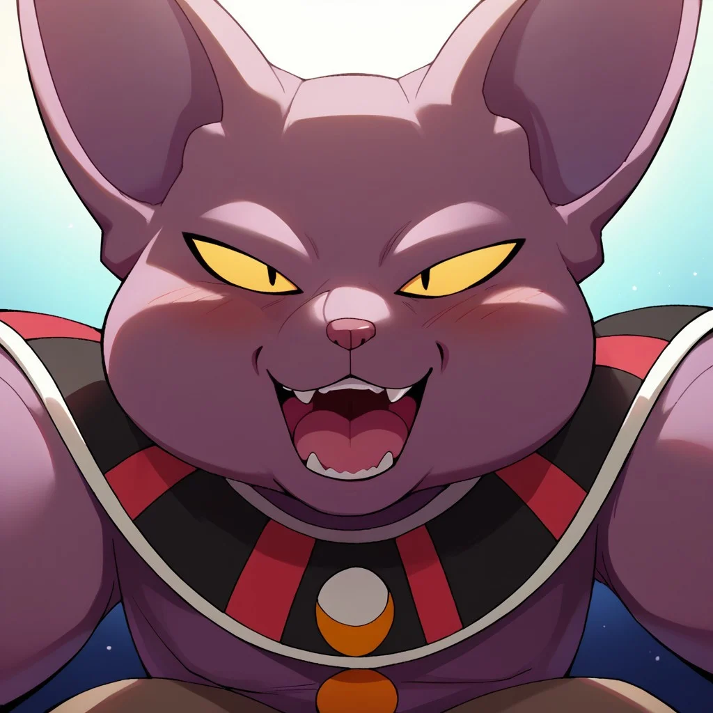 score_9, score_8_up, score_7_up, source_furry, anthro male, cat, dbschampa, POV, looking at viewer, blush, smile, open mouth, upper teeth only