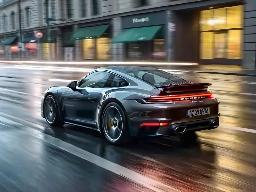 pch922ts car on a busy street at night, rainy, motion blur, fast, professional photography, flares, bokeh, <lora:pch922ts_car_SDXL:0.7>