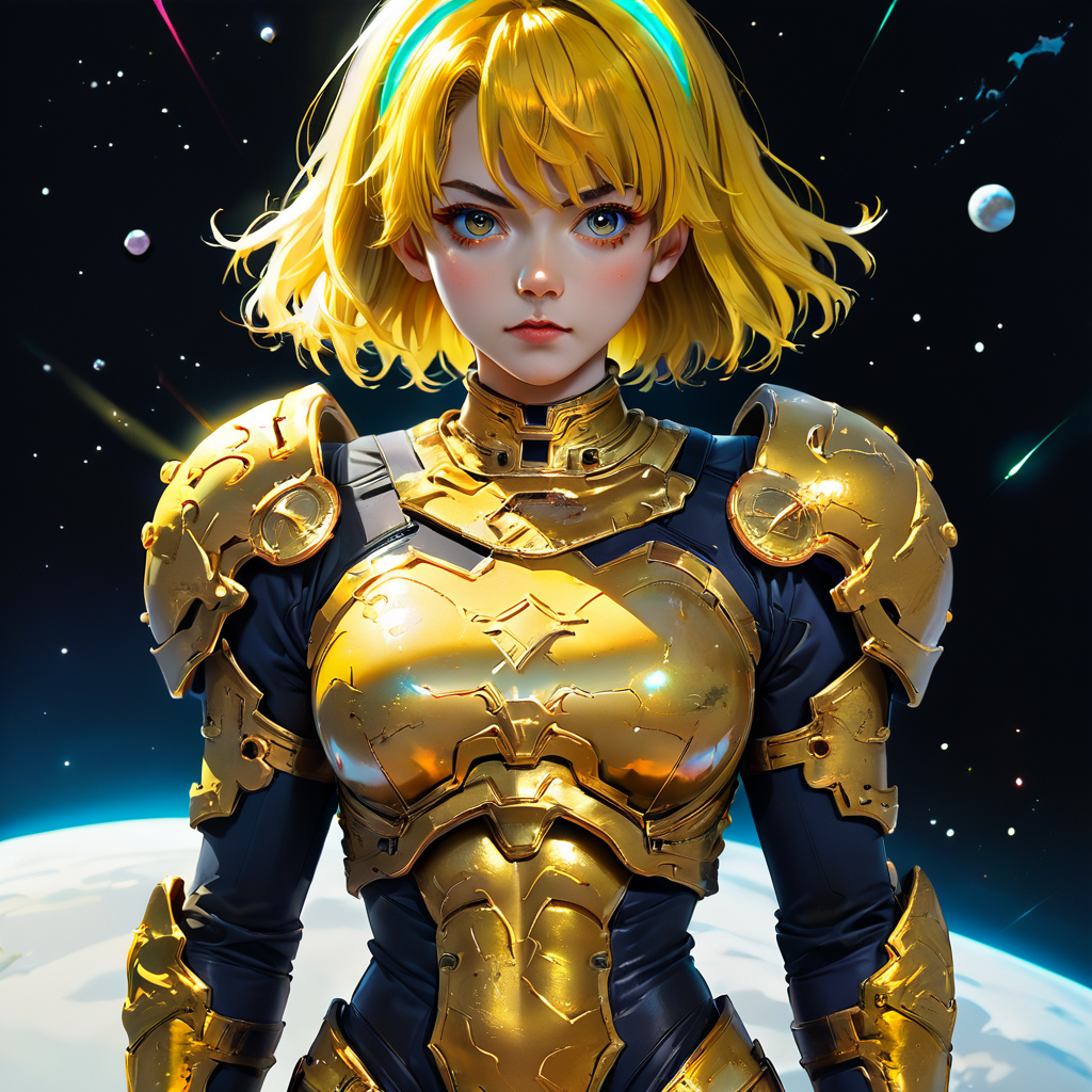 score_9.score_8_up,score_7_up,source_anime,
 <lora:Space_clothes-pony-8:0.6> ,
space_space,
1girl,solo,golden yellow hair,space armor,shoulder armor,futuristic,neon lines glow,