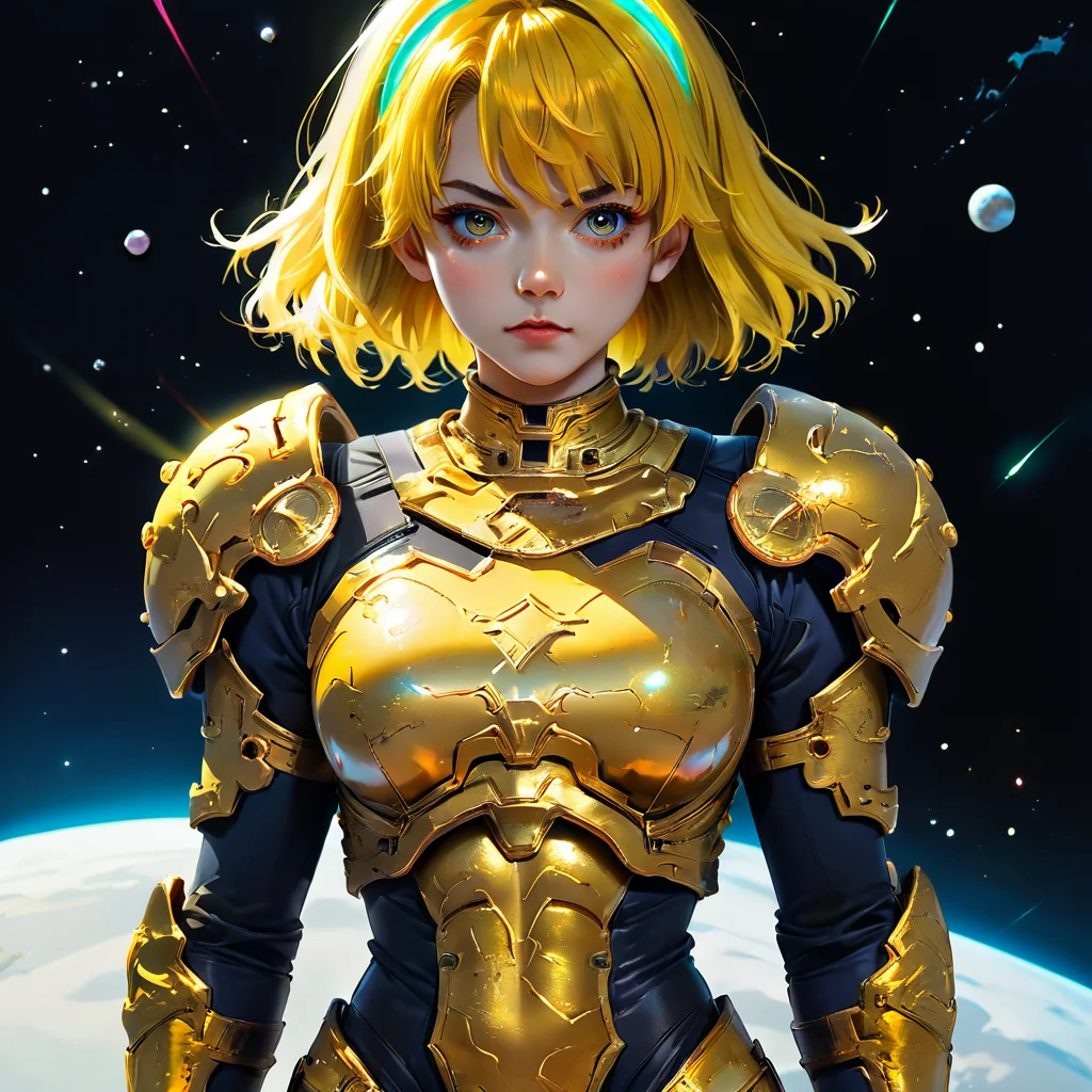 score_9.score_8_up,score_7_up,source_anime,
<lora:Space_clothes-pony-8:0.6> ,
space_space,
1girl,solo,golden yellow hair,space armor,shoulder armor,futuristic,neon lines glow,