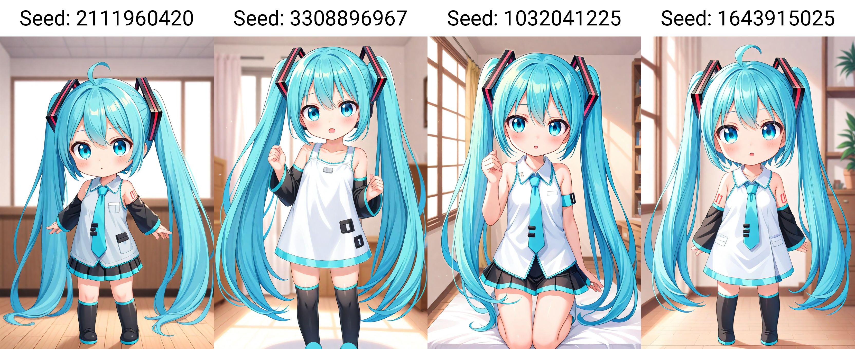 <lora:Hyper-SDXL-8steps-lora:1><lora:Fixhands_anime_bdsqlsz_V1:1> zPDXL2, score_9, score_8_up, score_7_up, source_anime, intricate details, perfect anatomy BREAK, 
1girl, solo, chibi, hatsune miku, (vocaloid:0.8), aqua hair, aqua eyes, 
indoors, messy room, 
<lora:iLECO-chibi_XL(pony)v10:1>