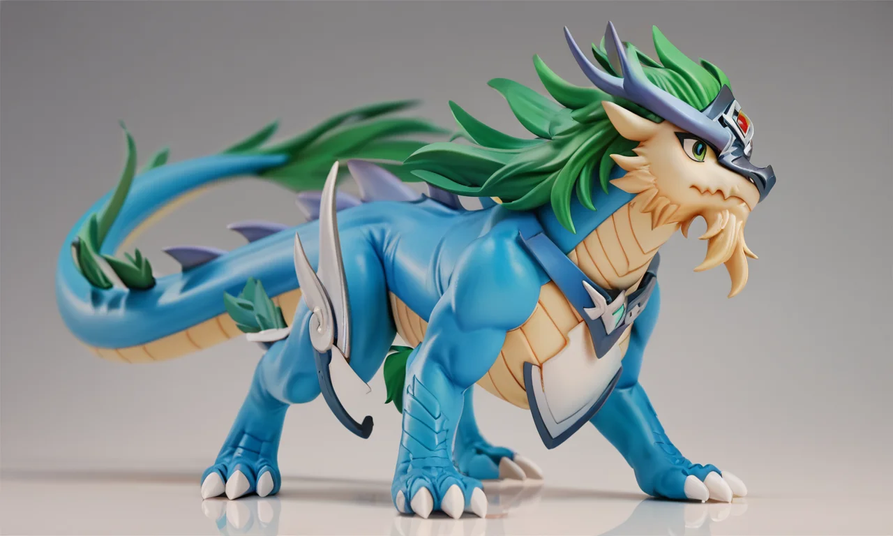 score_9,score_6_up,score_8_up,score_7_up,score_5_up,score_4_up,
tianjinshou,solo,dragon,feral,blue boy,Blue-gray hornsmale,White claws,scalie,tail,beard,Green hair,green eyes,<lora:Tianjinshou_XL_Pony-000010:0.9>,