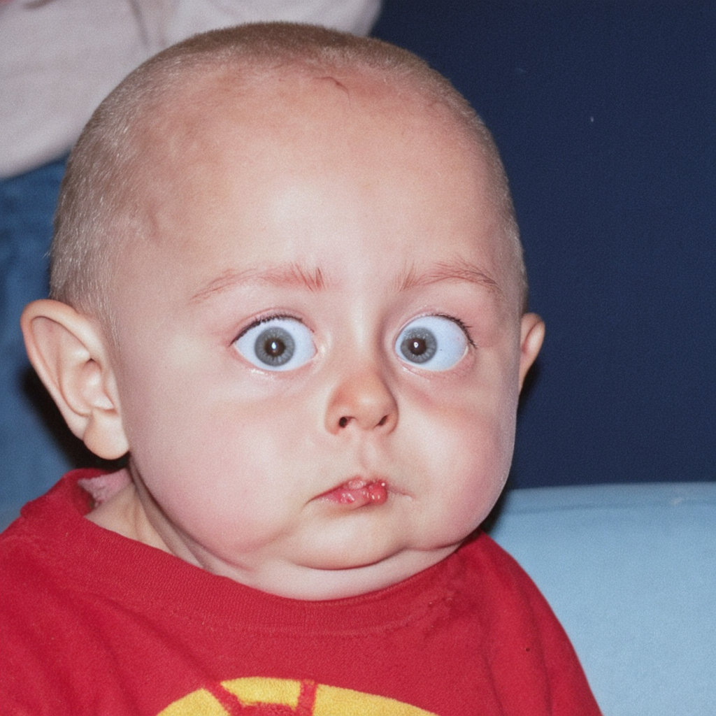 photograph of Stewie Griffin watching a concert, Zenit 35mm
