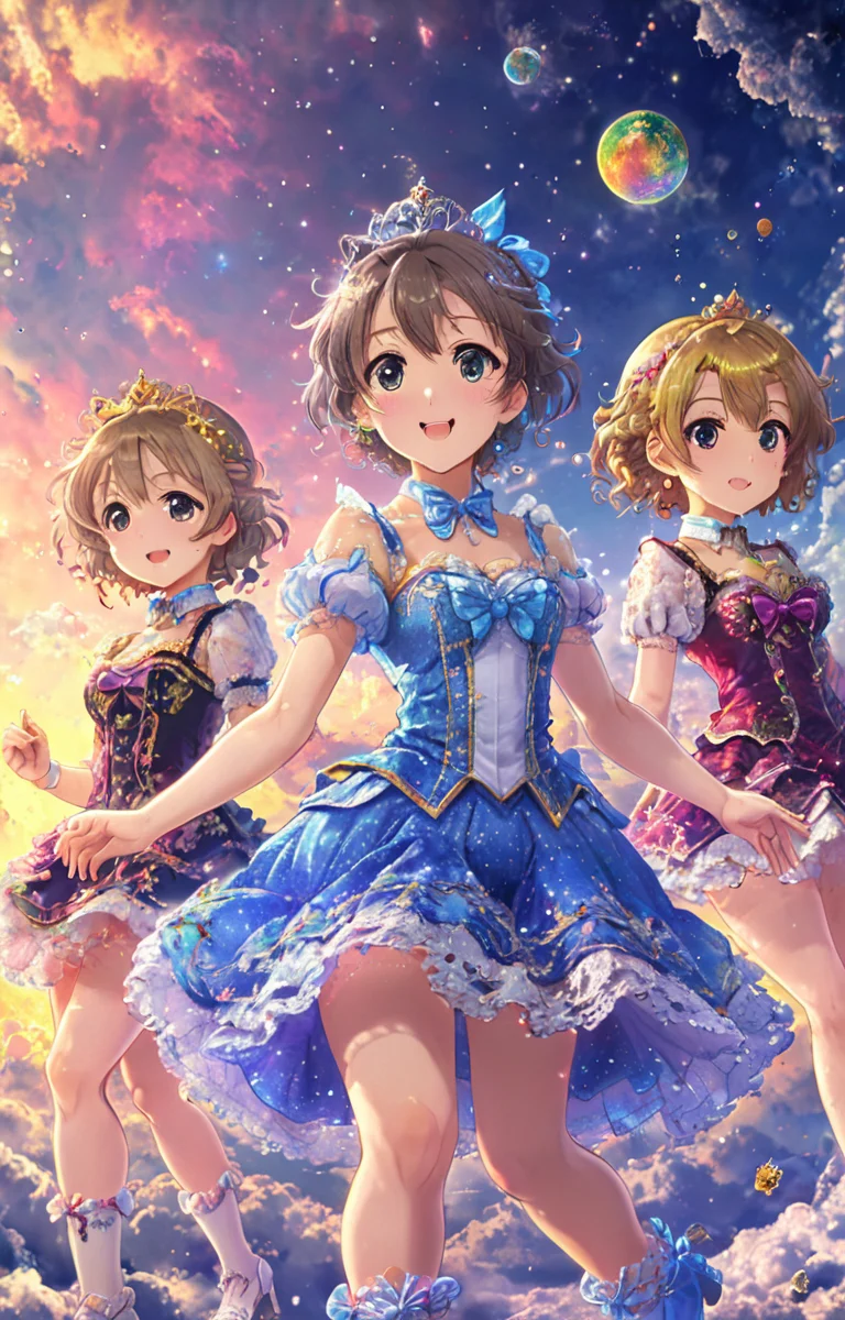 masterpiece,best quality,<lora:tbh8-sdxl:0.9>,illustration, portrait of idolmaster cinderella girls,
