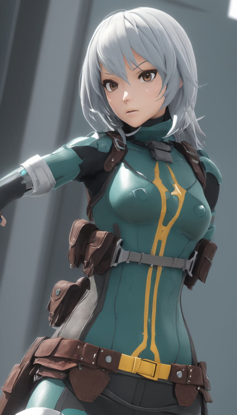 Cinematic scene, portrait, close-up, female rogue, detailed background, masterpiece, best quality, high quality, absurdres,  mikumikudance, 3d <lora:mikumikudance_medium:1>
