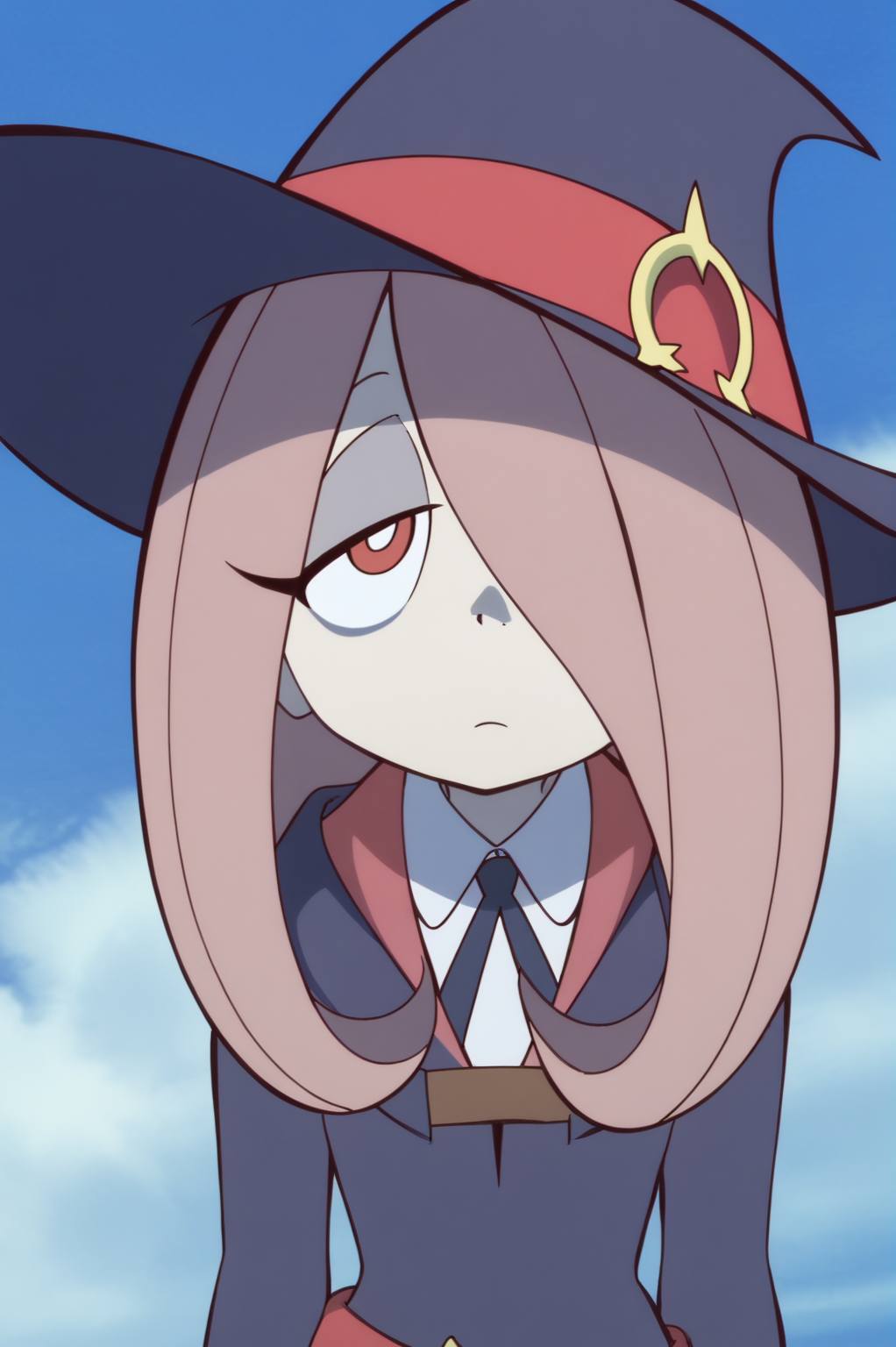 anime screencap, rating safe, Sucy Manbavaran, upper body  <lora:Uchuu_Patrol_Luluco-Sucy_Manbavaran-PDXL:0.8>