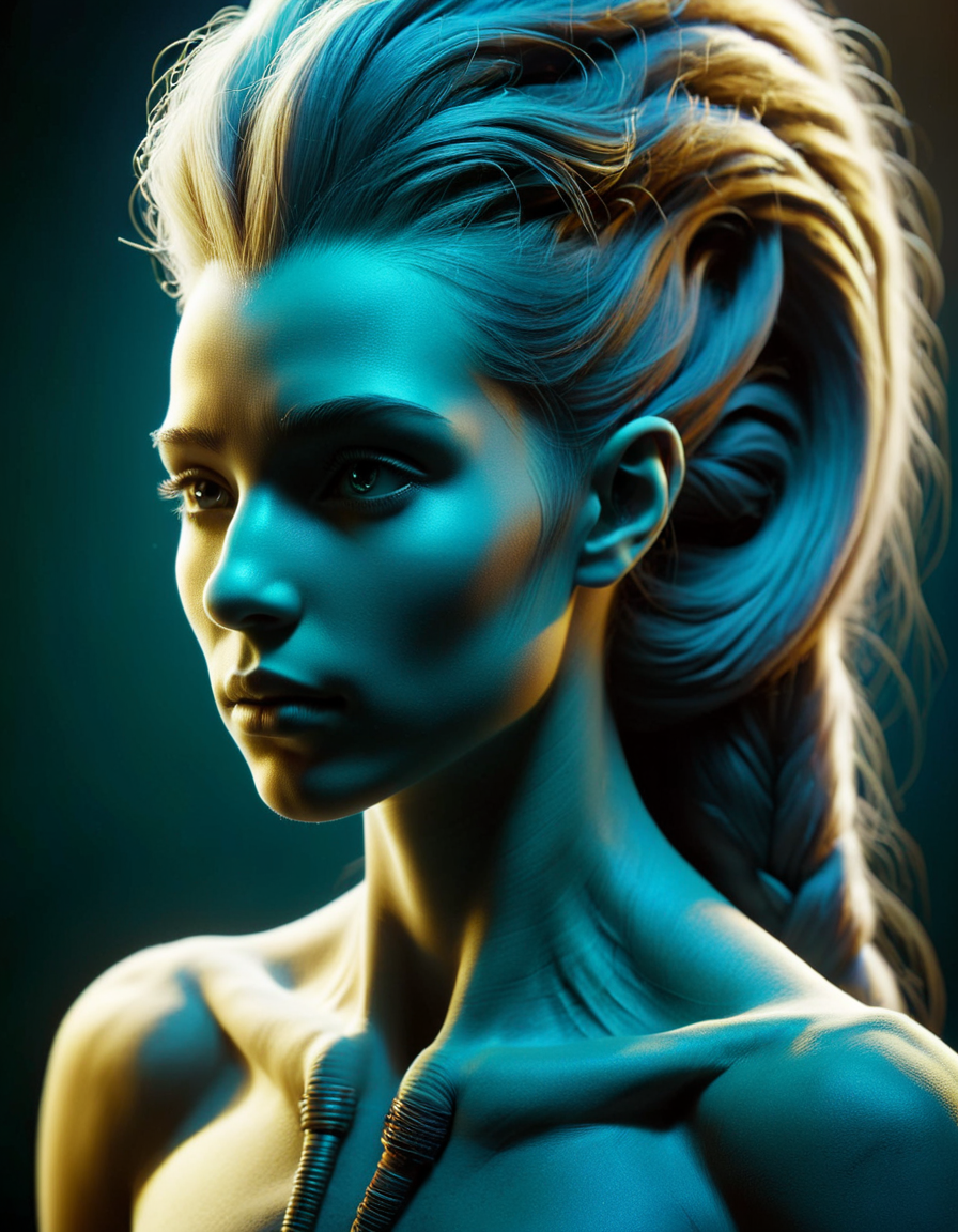 otherworldly hair, humanoid, ancient, female <lora:ral-chrosc-clr:1> ral-chrosc-clr