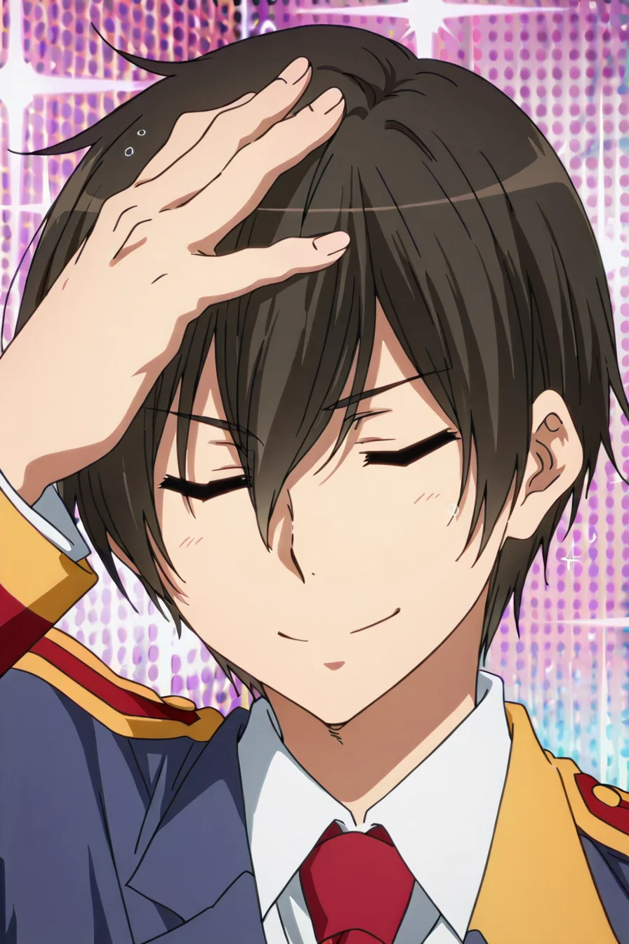 shiny skin, posing,
<lora:amabri.il:1.0>,
amabri,
seiya,
closed eyes, glitter, sparkle, hand to forehead, smile,