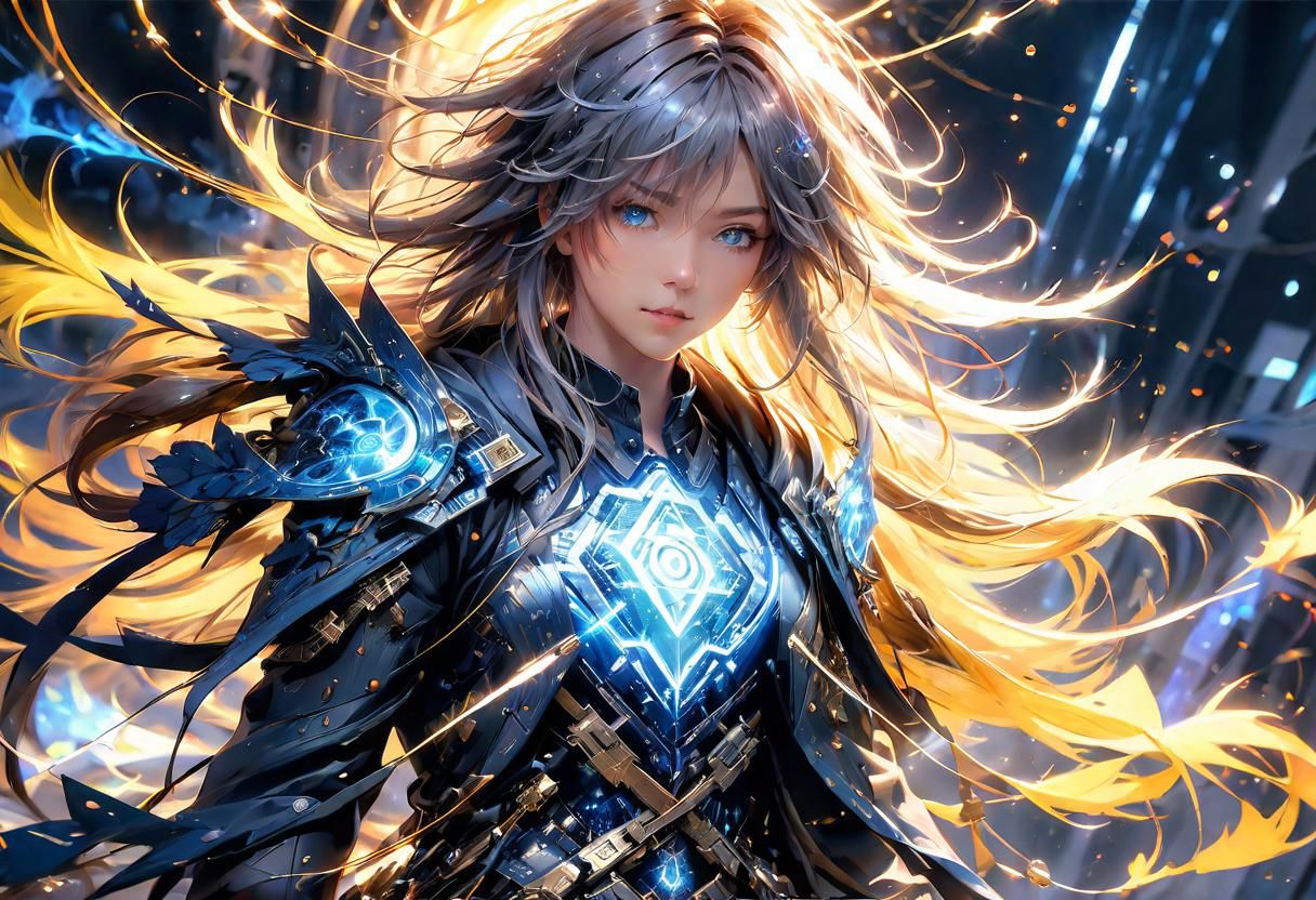 ,shoulder length messy long shine hair, happy, Full body, Beautiful anime waifu style boy, hyperdetailed painting, luminism, art by Carne Griffiths and Wadim Kashin concept art, 4k resolution, fractal isometrics details bioluminescence , 4d render, octane render, intricately detailed , cinematic, trending on artstation Isometric Centered hyperrealistic cover photo awesome full color, hand drawn , gritty, realistic mucha , hit definition , cinematic, on paper, ethereal background, abstract beauty,stand, approaching perfection, pure form, golden ratio, minimalistic, unfinished, concept art, by Brian Froud and Carne Griffiths and Wadim Kashin and John William Waterhouse, intricate details, 8k post production, high resolution, hyperdetailed, trending on artstation, sharp focus, studio photo, intricate details, highly detailed, by greg rutkowski
