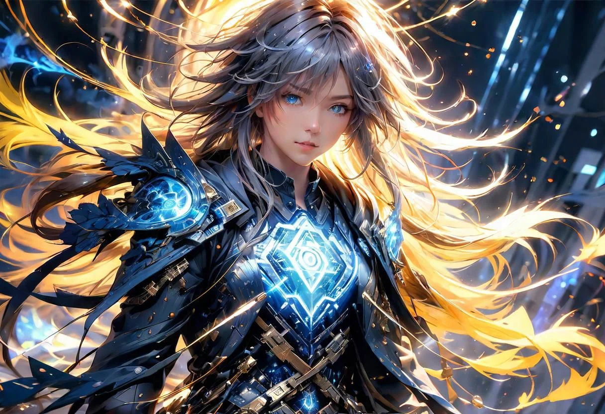 ,shoulder length messy long shine hair, happy, Full body, Beautiful anime waifu style boy, hyperdetailed painting, luminism, art by Carne Griffiths and Wadim Kashin concept art, 4k resolution, fractal isometrics details bioluminescence , 4d render, octane render, intricately detailed , cinematic, trending on artstation Isometric Centered hyperrealistic cover photo awesome full color, hand drawn , gritty, realistic mucha , hit definition , cinematic, on paper, ethereal background, abstract beauty,stand, approaching perfection, pure form, golden ratio, minimalistic, unfinished, concept art, by Brian Froud and Carne Griffiths and Wadim Kashin and John William Waterhouse, intricate details, 8k post production, high resolution, hyperdetailed, trending on artstation, sharp focus, studio photo, intricate details, highly detailed, by greg rutkowski