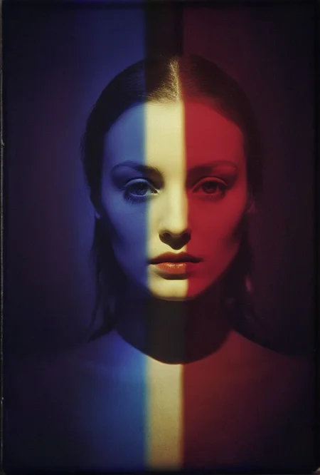 metaphysical style Analog photo (unique surreal surrealistic photography style)(perfect emotional lighting and photography)BREAK)(hard shadows soft glow)(sharp photo)((famous historical history historiography)))(scarlet sapphire purple blue maroon blacklight colors) great lighting, dreamlike, irrational, unexpected juxtapositions, highly detailed . surreal, eerie, uncanny, detailed)
<lora:LCM-LoRA-XL_V1:0.21>
<lora:SDXLHighDetail_v5:0.3>
 <lora:sdxl_photorealistic_slider_v1:1.2>  . surreal, eerie, uncanny, detailed