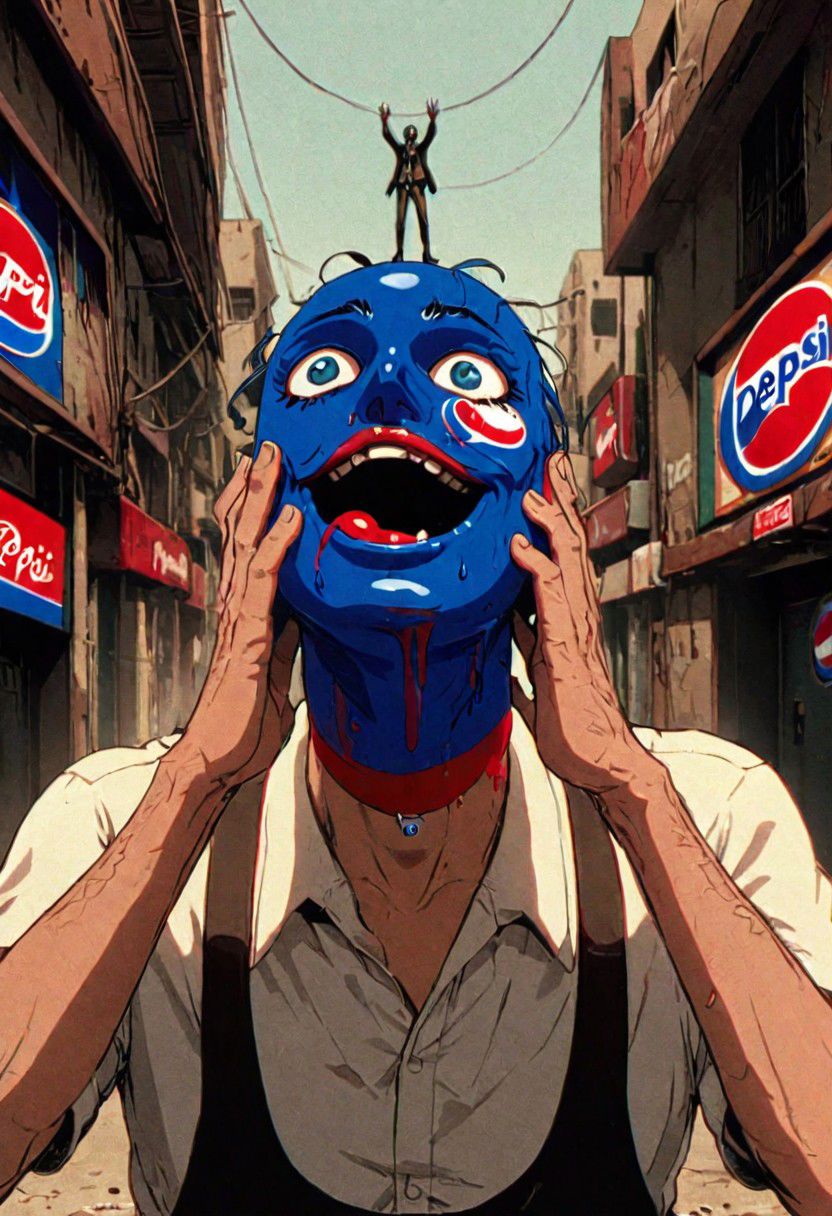 A man in a pepsi ad