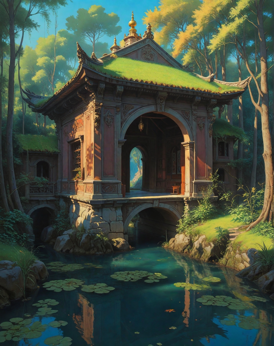 Renaissance style, Baroque, anime artwork Arkhip Kuindzhi (chromatic effects), Cypress swamp with still black waters, water vole burrow entrance, roman bathhouse hypocaust,corncrake in tall grass.,
<lora:Wild_Anime_2025:0.7>,
<lora:风格:0.7> style11,
<lora:extremely_detailed:0.7> extremely detailed ,
<lora:aidmaImageUpgraderSDXL-v0.3:0.5> aidmaImageUpgrader,
<lora:add-detail-xl:0.7>,
<lora:HyperdetailedColoredPencilIl:0.3>  ArsMJStyle, Colored pencil hyperdetailed realism, . anime style, key visual, vibrant, studio anime,  highly detailed, Fantasy painting art style, imaginative, dynamic composition, professional-grade execution, creates immersive world and landscape, painterly, epic, magical, dramatic, exuberant, grandeur, baroque art, oil painting art style from Renaissance period, masterful composition, Renaissance mood, renaissance oil painting, brush strokes, Realistic, perspective, light and shadow, religious or mythological themes, highly detailed