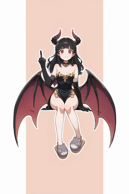 (score_9,score_8_up,score_7_up),
BREAK
1girl,strapless,wearing slippers,cat face slippers,<lora:touhou_tgm:0.85>,barefoot,