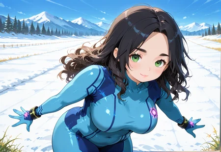 IllusP0s, PonyScores7, source_anime, ah1, IllustriousQual, interesting, exciting, spectacular, wonderful,
BREAK <lora:xl_more_art-full_v1:0.2>, <lora:aesthetic_anime_v1s:0.2>, <lora:EpicF4nta5yXL:0.2>, <lora:detailxl:0.2>, detailxl, <lora:Fant5yP0ny:0.2>, amazing quality, best aesthetic, absurdres, illustration, Volumetric_Lighting, ultra-detailed, very aesthetic, intricate details, best_quality
BREAK ((Crimson sparks dance between outstretched fingers, forming intricate geometric patterns)),
BREAK Stable_Yogis_PDXL_Positives, AS-Adult, <lora:Complicated fantasy portrait - XL Pony V2.0:0.2>, bad-hands-5, <lora:HDA_Detailer:0.3>, <lora:natsumi_style:0.5>, <lora:by_usakun-pony:0.4>, by usakun, <lora:Akina_Bbw_Style_-_PonyXL:0.2>, AkinBw, ((character single)),
BREAK 1girl, mature female, (curvy), round-chin, caucasian, <lora:ETO_OC_Illustrius:0.5>, eto_oc, skindentation, (plump), thick thighs, wide hips, busty, voluptuous, <lora:venus body PonyXL:0.3>, <lora:shinyskin2:0.2>, glistening skin, HDA_FatGirlXL,
BREAK ((<lora:samus aran_sdxl:0.8>, samus aran cosplay)),
BREAK (curly hair), long hair, (black hair:1.4), (parted hair:1.7), messy hair, kinky curls, <lora:hairdetailpxl:0.2>, hairdetailpxl,
BREAK (half green and brown eyes), (colorful eyes), (multicolored eyes), (downturned eyes:1.4), <lora:expressive eyes:0.2>, expressive eyes, <lora:eyedetailpxl:0.2>, eyedetailpxl, <lora:Eyes_High_Definition:0.2>, EyesHD, (round face:1.2), (thick eyebrows:1.3), (plump face), <lora:Round_face:0.2>, lips,
BREAK ((light smile expression)), <lora:Expressive_H:0.2>, Expressiveh, <lora:Emotional_Anime_Expressions_PonyXL_Concept:0.2>, emotional, <lora:Best_Facial_Expression_LoRA_PONY:0.2>, looking at viewer, <lora:Detailed expressive EXEV style -XL Pony V1.0:0.2>, FaceDetail,
BREAK (((a snowy mountain road, with icy conditions, snow-covered peaks, crisp winter air))), <lora:Background Detailer - SDXL:0.8>, 4k, 8k, Ultra HD, Masterpiece, Best quality, Detailed background, <lora:Add_more_details_V2_XLpony:0.4> full_details,