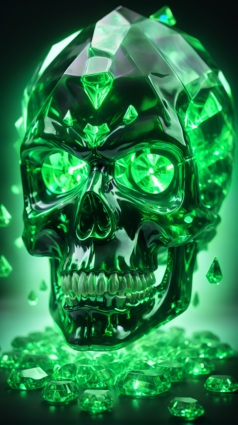 greengemix  skull light effects<lora:greengemix:0.8>
