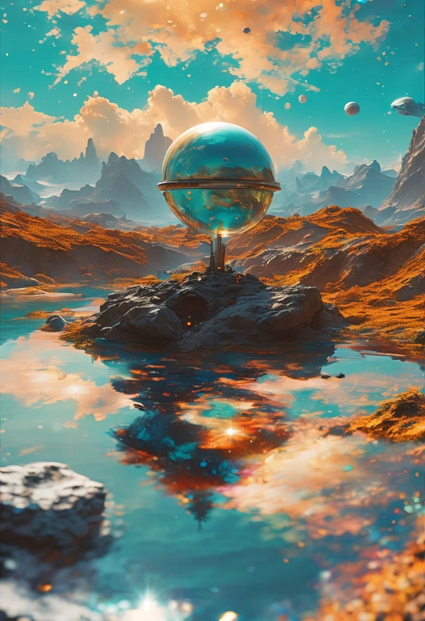 <lora:island_xl_floating:0.8>,floating island,surreal,<lora:small-planet-04>,small floating planet,closeup of planets surface,(bed:1.4),outdoors,, (masterpiece, best quality, high quality, highres, ultra-detailed),