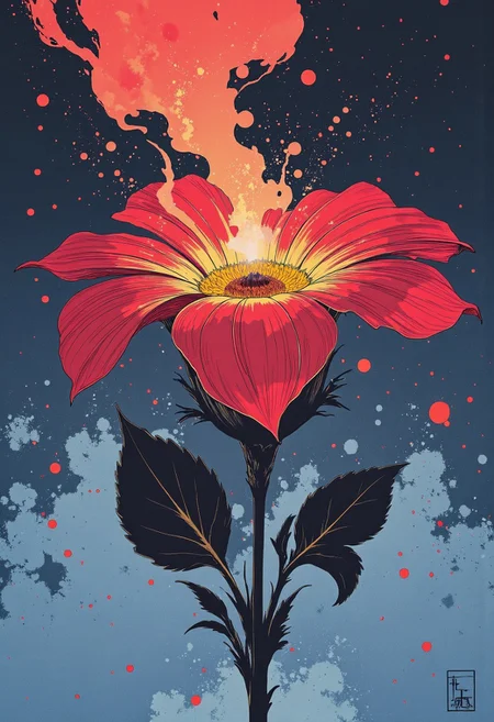 *Flow in the Name of Crimson Love*
*Channel_42* *j*
*Artificially_Atypically_Autistically*
A frozen flower blowing in the wind. Holding firm against the tide.
*Shutting Down*
*Going Dark*
*Offline*