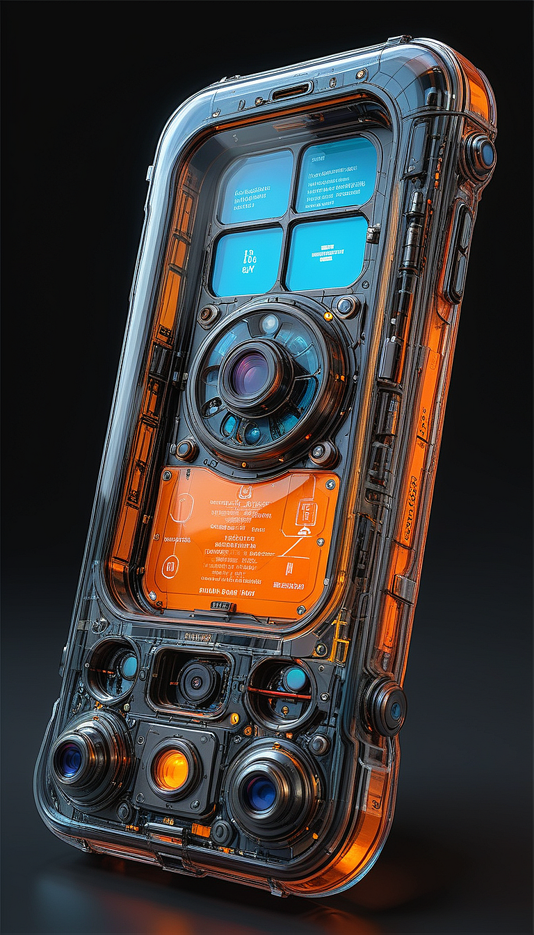 (in ARTIST style:1.4), (masterpiece:1.7), properly positioned, straight,  glow neon, neon, hyperrealism, glossy, shinny, clear image, accurate picture, clear picture, precise image, focused image, 
View of buggy vehicle (science fiction texture, science fiction skin, science fiction, someplastic, no humans, black background, simple background, phone, still life, cable, screen, cellphone, english text, old style, old phone, device, wearable item, Frontal View,  (transparent:2), transparent skin, transparent texture),orange color,
(masterpiece:1.8), (highest detailed:1.8), (angle:1.8), perfectly lighted, (contrast), (saturated), (((sharp focus))),
(hyperdetailed:1.3), (intricate details:1.2), (Refined details:1.3), (best quality:1.5), highly detailed textures, vibrant colors,
 (ultra sharp focus:1.8), (detailed skin:1.8), (detailed windows:1.8), (thin lines:1.8), (best quality:1.8),
<lora:Apparatus_-_Traction_City_Walkers_Vehicles:0.7>,
