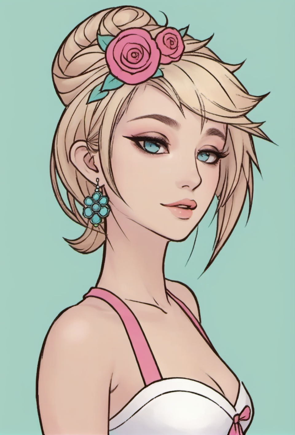Clear lines, simple colors, girly front view<lora:XYå å¤§:0.8>