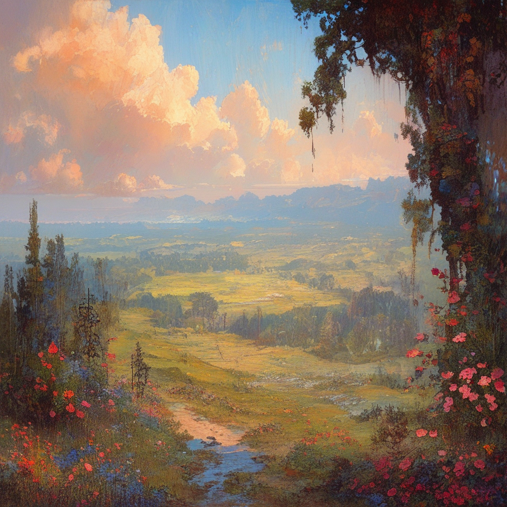 score_9, score_8_up, score_7_up,  LandScape, Scenery,  (Art Noveau), ArsMJStyle,  <lora:ArsMJStylePony_-_Art_Nouveau:1>