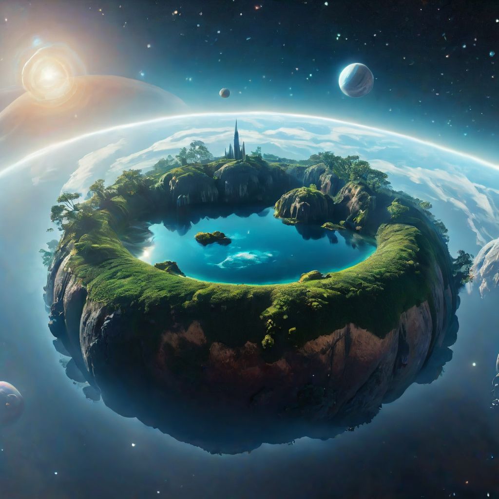 <lora:island_xl_floating:0.8>,floating island,surreal,<lora:small-planet-04>,small floating planet,closeup of planets surface,(bed:1.4),outdoors,, (masterpiece, best quality, high quality, highres, ultra-detailed),
