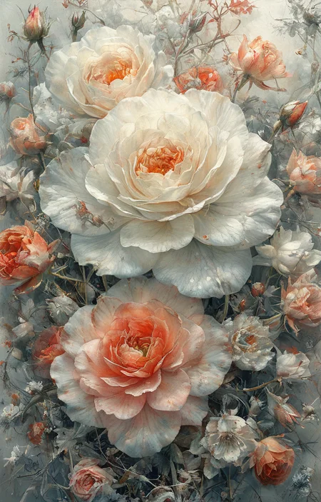 masterpiece,best quality,<lora:tbh51-sdxl:0.75>,illustration,Pale flowers,