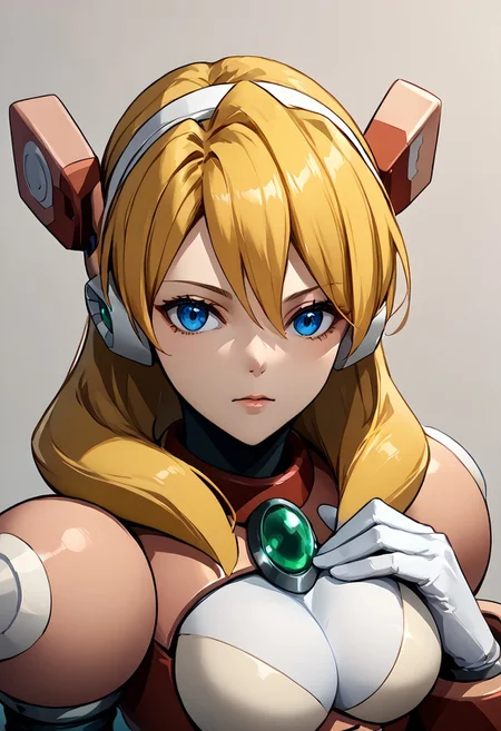 score_9, score_8_up, score_7_up, score_6_up, score_5_up, score_4_up, source_anime, solo, 1girl,
al1a, blonde hair, blue eyes, hair between eyes, hair over shoulder,
robot ears, headgear, armor, bodysuit, breastplate, armor, white gloves,
masterpiece, best quality, very aesthetic, absurdres,