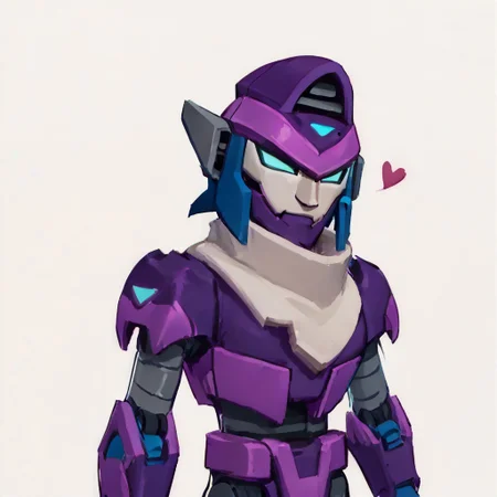 score_9, score_8_up, score_7_up, score_6_up, score_5_up, score_4_up.
Waist-up view, showing hearts with both hands, robot, mecha, no humans, white background, 1boy Smirking, dynamic, clinging to the bed, sexy