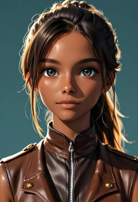 1girl, Masterpiece, 8k, ultra high detail, score_7 up,
volumetric lighting, vivid colors, vibrant colors, score_8_up, score_9, small breast size, sporty black ponytail hair, fcNeg, stunning dark eyes, tan skin, small nose, innocent beauty, slim face, cute face, athletic body, perfect sporty body, extreme detailed body, intence dark eyes, perfect face, ultra high detailed face, perfect eyes, petite,
As fantasy ranger, in mystic woods, fantasy, brown leather trousers, dark leather boots, brown leather top, a bow on her back,
BadDream, d3t41l3d,