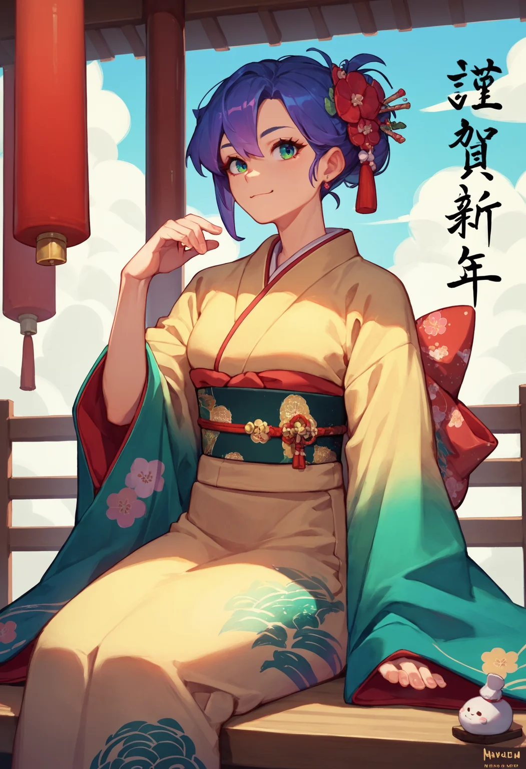 score_9, score_8_up, score_7_up, 1girl, happy new year, kimono, sitting
<lora:happy_new_year_24re_pony_re_mix0721_d32:1>