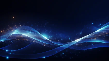 Flexible lines, abstract, dark blue, technological , bright light, j_background
