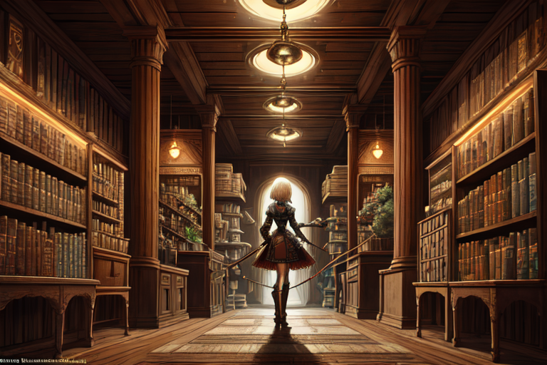 highly insanely detailed, masterpiece, top quality, best quality, highres, 4k, 8k, RAW photo, (very aesthetic, beautiful and aesthetic),  
(code_style,codestyle),(sympattern,geometric pattern), 
<lora:CodeStyle (half generic class)_564920:0.5>, 
(1girl:1.3), 1other, 
spacious sepia steampunk house with riveted metal panels, copper roof with patina, circular porthole windows, revolving door with mechanical gears, brass gears and cogs,steam pipes and valves,âââ