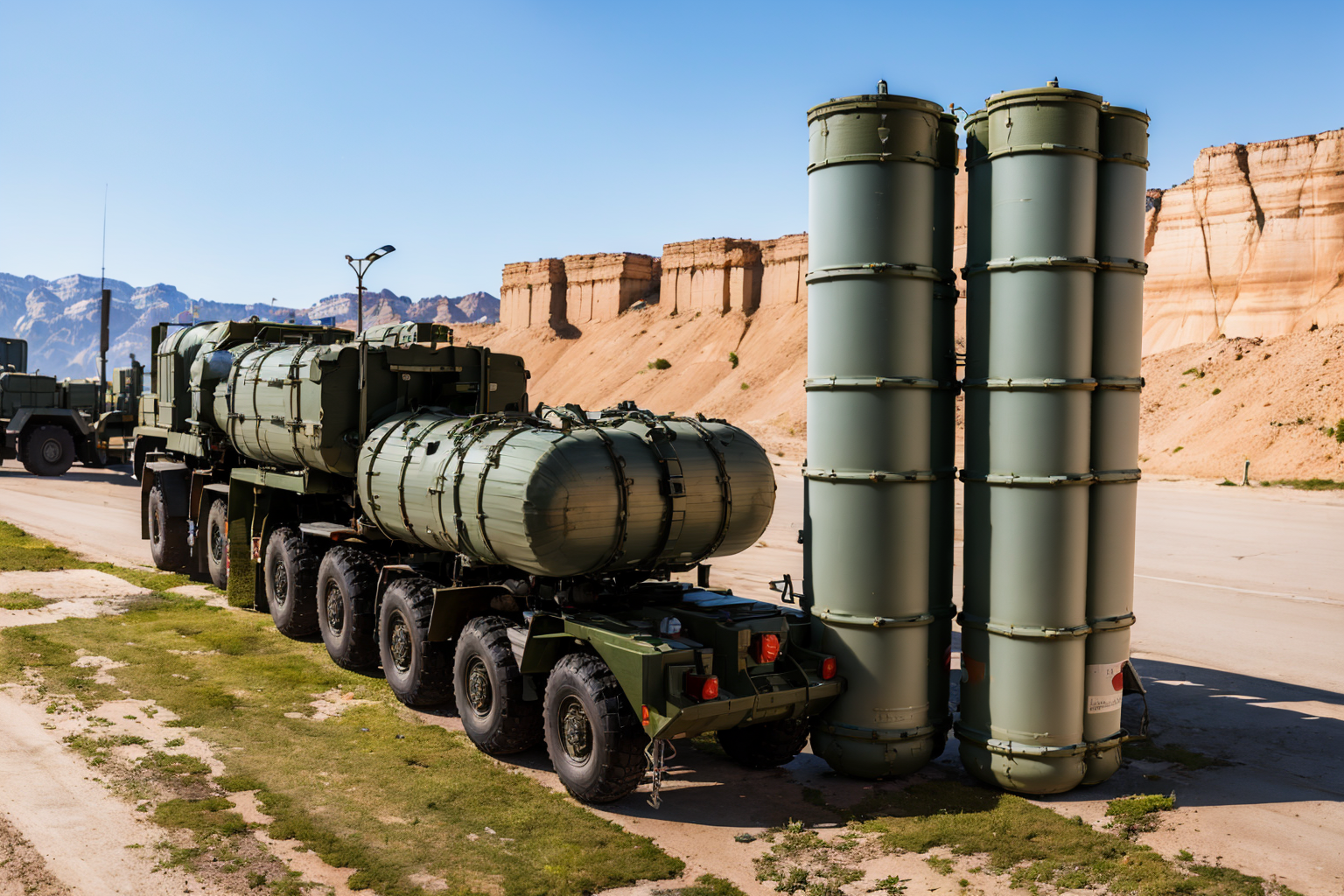 (masterpiece, best quality:1.2), ultra-detailed, S-400 , (realistic:1.5), <lora:EdobAntiAir_v1.0:0.8>