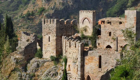 Alanya Ruins,no humans,scenery,outdoors,<lora:Alanya Ruins:1>,, masterpiece, best quality,