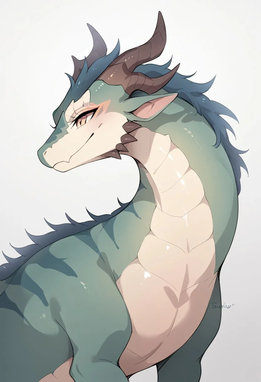 score_9, score_8_up, score_7_up, 1boy, 1girl, handsome dragon, beautiful human female, (feral Dragon:1.2)