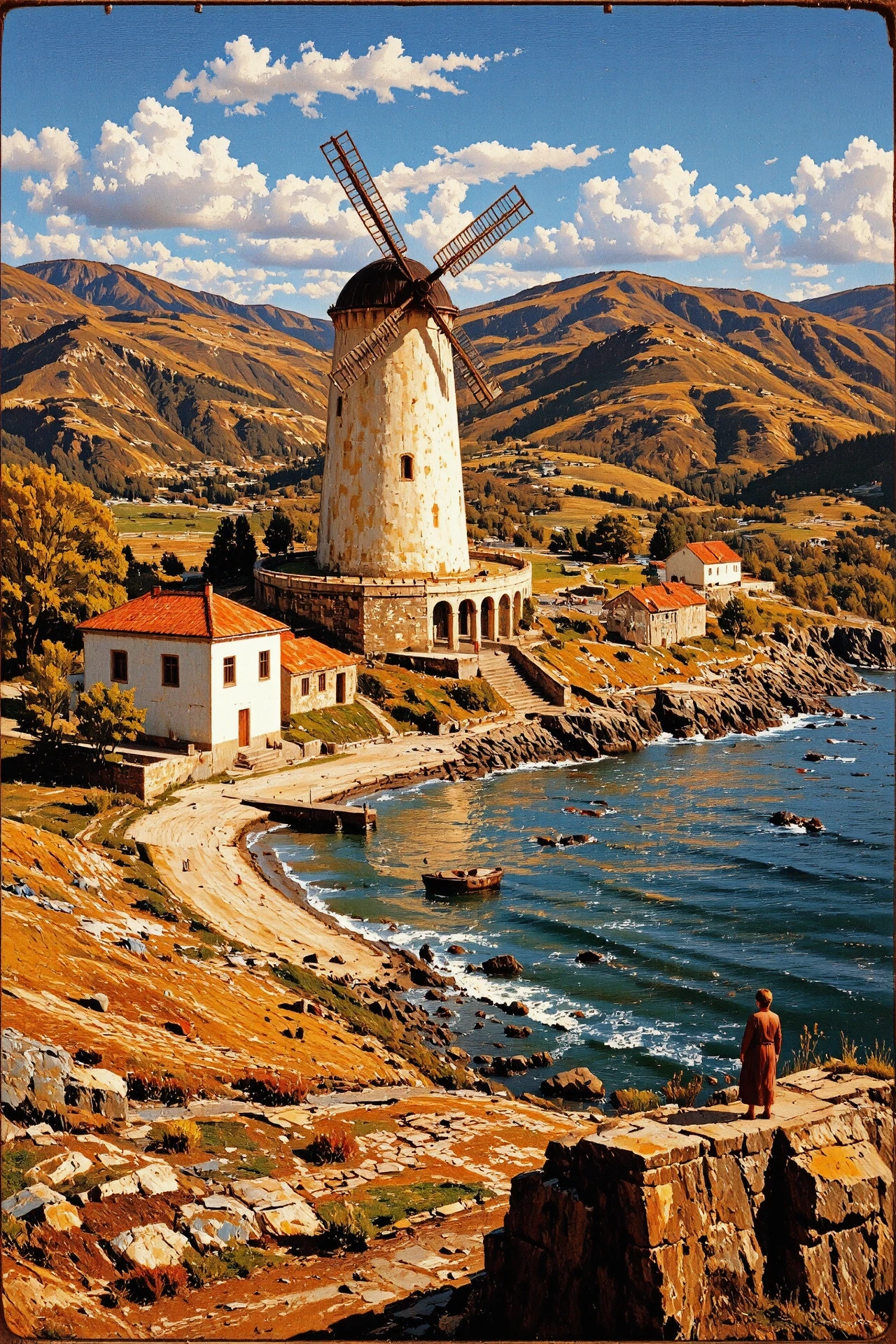 windmill, beautiful Montenegrin landscape,  woman, multilayer paint splash style, <lora:Hand v2:1> <lora:Anti-Blur:1> <lora:Insane Detail Slider:0.5>   <lora:Flux.1_Turbo_Detailer:0.6>   <lora:flux-photo-transparent_Alpha_1.0:0.8> <lora:flux.1_lora_flyway_Epic-detail_v2:1>   <lora:Painterly01b_CE_FLUX_AIT:0.8> pntrlyCE_style