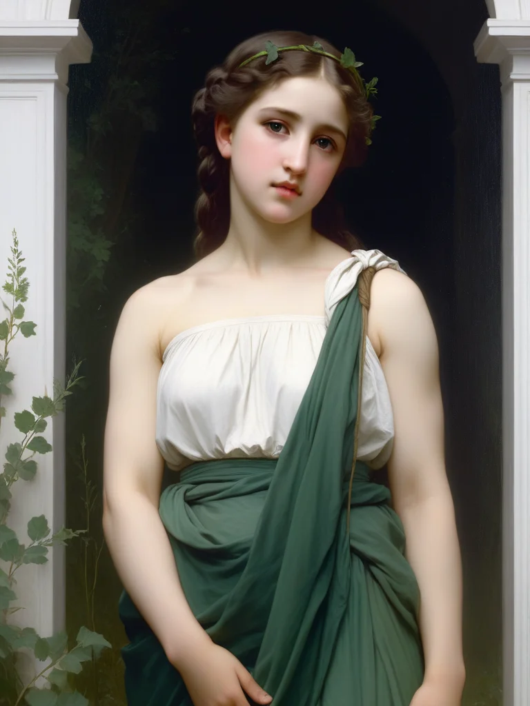 <lora:05ClassicalArt_Hap_XL:1>, William-Adolphe Bouguereau style, Idea by Sady Sadness ð Yes. the AI ââimages belong to everyone, but the idea for this image was MINE!ï¼