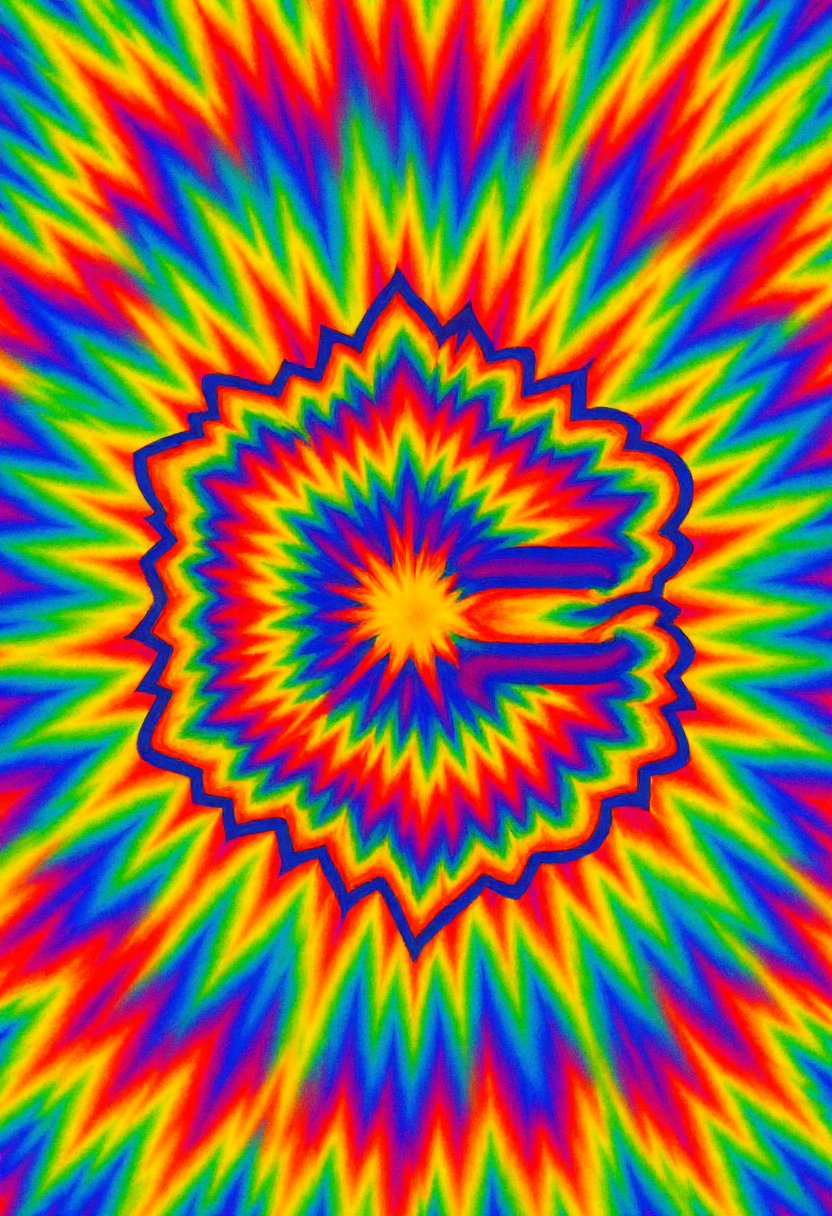 <lora:Tie_Dye_Style_FLUX-000015:1><lora:civitaiLogoFlux:0.8>
This is a vibrant, psychedelic digital drawing of civitaiLogo rendered in a swirling pattern reminiscent of tie-dye artwork.