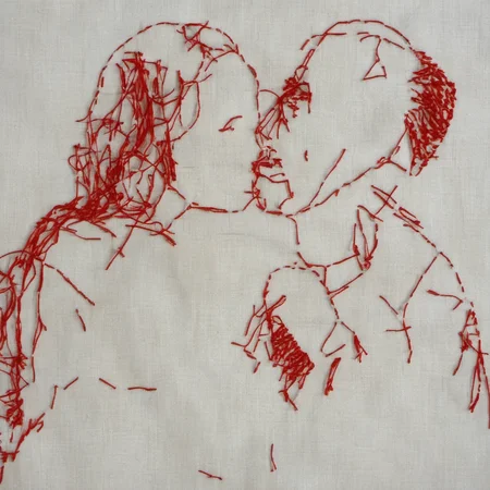 <lora:SDXL_needlework_Sa_May:1> needlework, a woman and man love