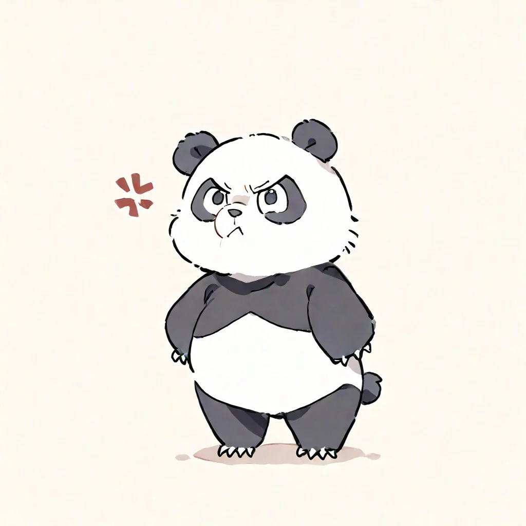 (Panda:1.2),panda , (no humans:1.1), (cute:1.2), solo, angry, claws,
 \(seedyoulater \), naguru \(cyoroama\), 
very awa, masterpiece, highres, absurdres, newest,
<lora:TA_trained:0.75>, chibi, <lora:ponyv4_noob1_2_adamW-000017:0.5>, <lora:shiroski:0.75>,