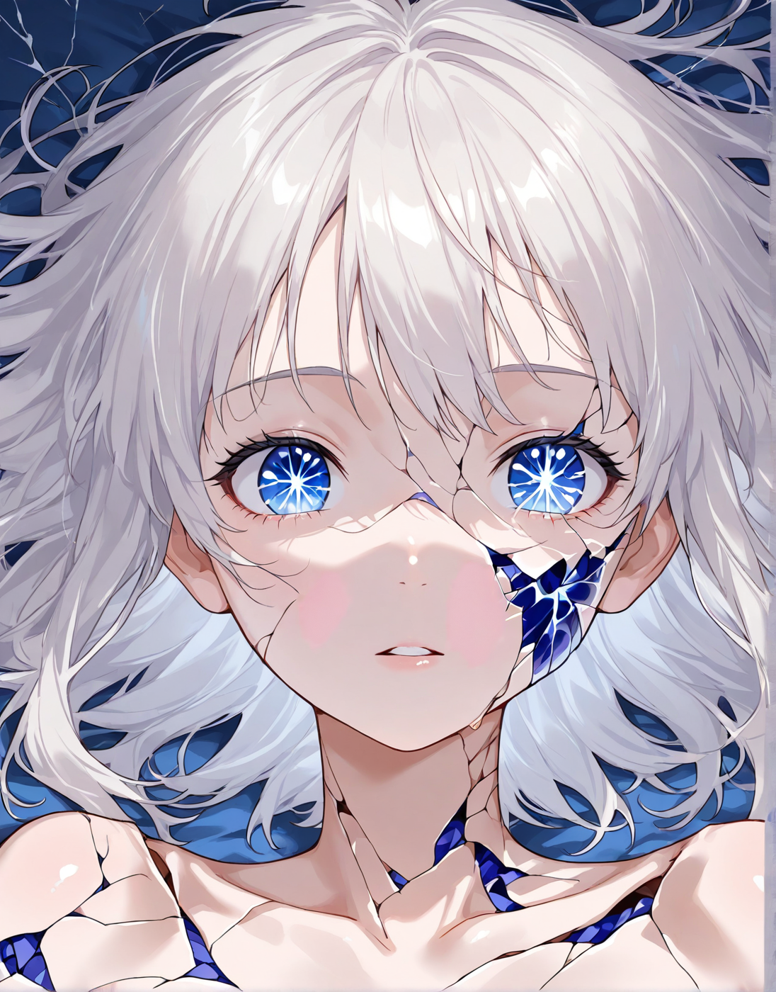 <lora:ya_cracked_skin :1> cracked skin,