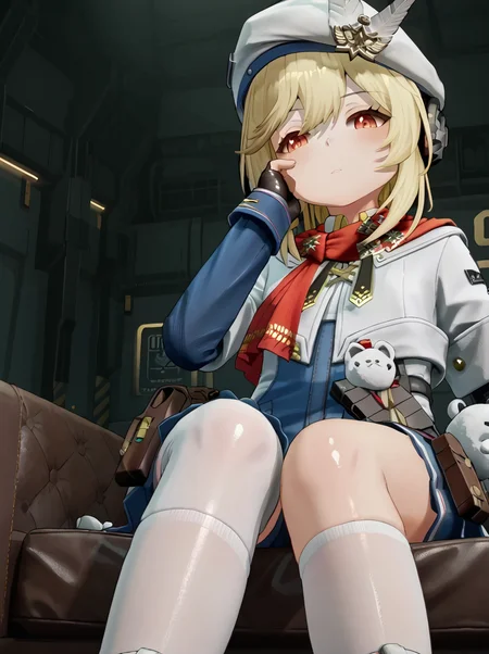 detailed background, shiny skin, rating safe,
<lora:nagant.pony:1>,
nagant,
sit, sofa, looking down, half-closed eyes, low angle, looking at viewer, hand on cheek,