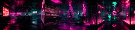 highly insanely detailed, masterpiece, top quality, best quality, highres, 4k, 8k, RAW photo, (very aesthetic, beautiful and aesthetic), 
__lazy-wildcards/subject/env-bg-interior/cyberpunk_club/prompts__, 
<lora:Cyberpunk_Club:0.6>, 
(1girl:1.3), 1other, 
__lazy-wildcards/dataset/background__,âââ
