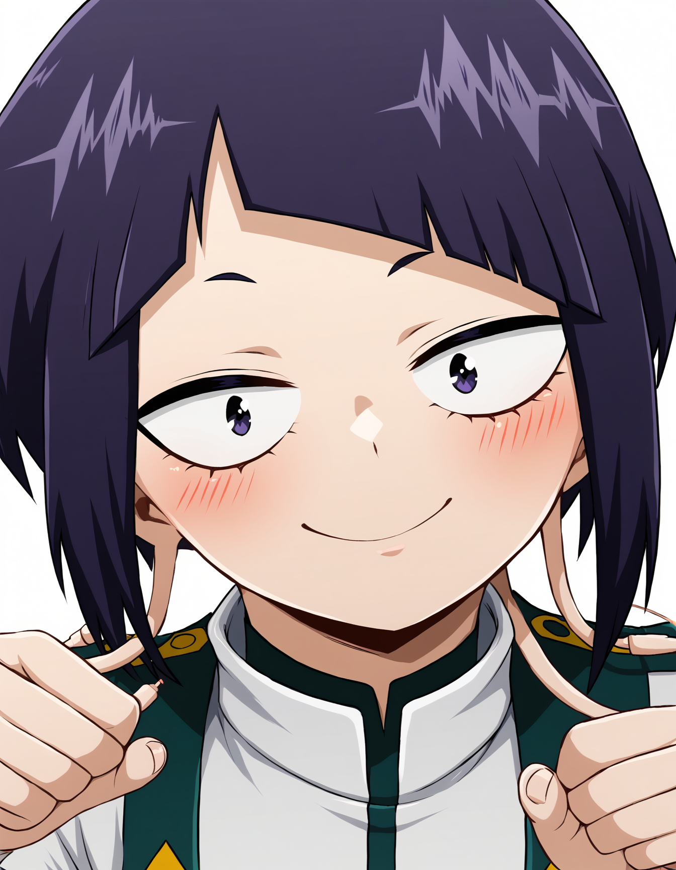 <lora:Kyoka Test:1>, kyouka jirou, smile, blush, cute, face,