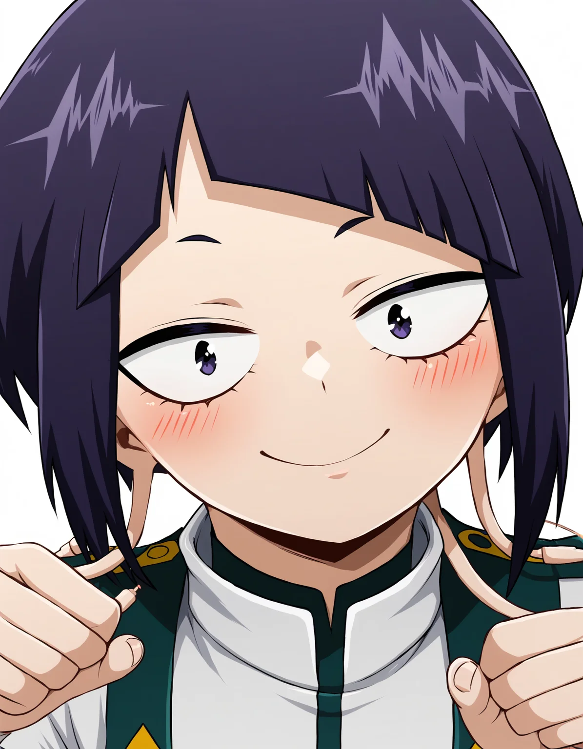 <lora:Kyoka Test:1>, kyouka jirou, smile, blush, cute, face,